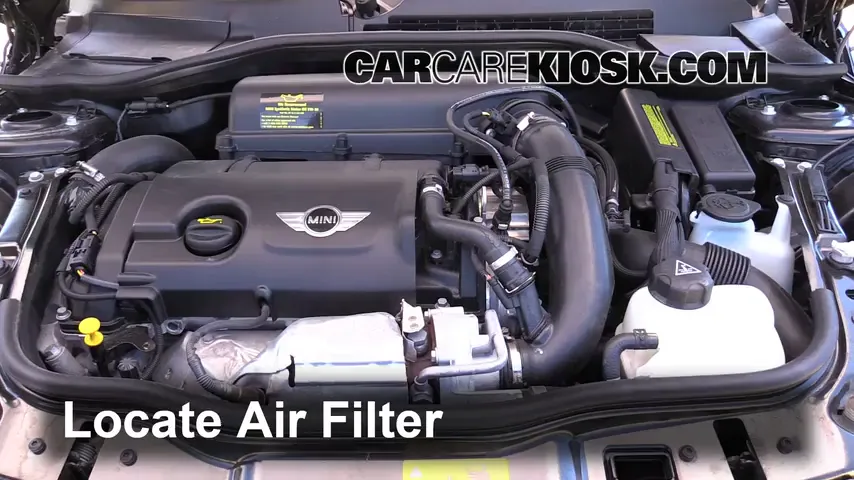 2012 Mini Cooper S 1.6L 4 Cyl. Turbo Hatchback Air Filter (Engine)